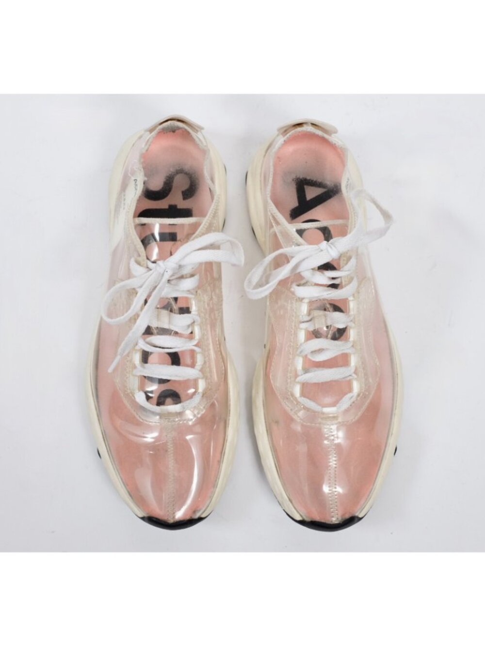 Acne Studios N3W Transparent running shoes sneakers 41-43 US 11 clear plastic - Picture 2 of 10